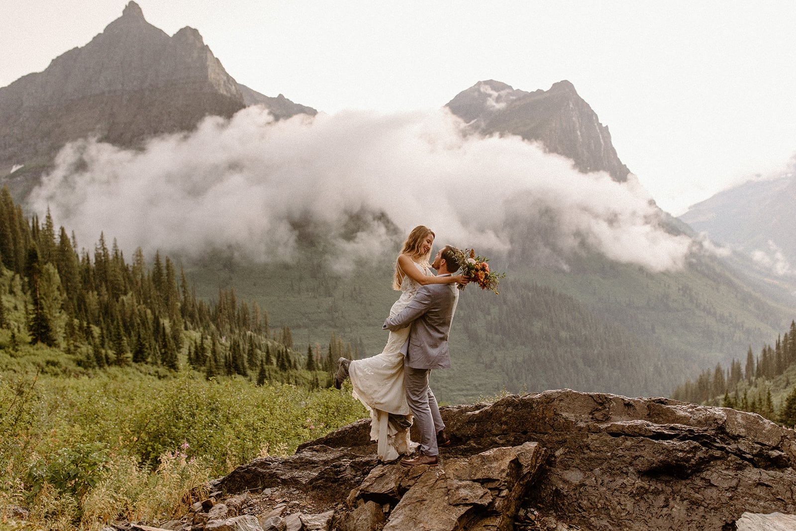 How to Elope in Glacier National Park Montana