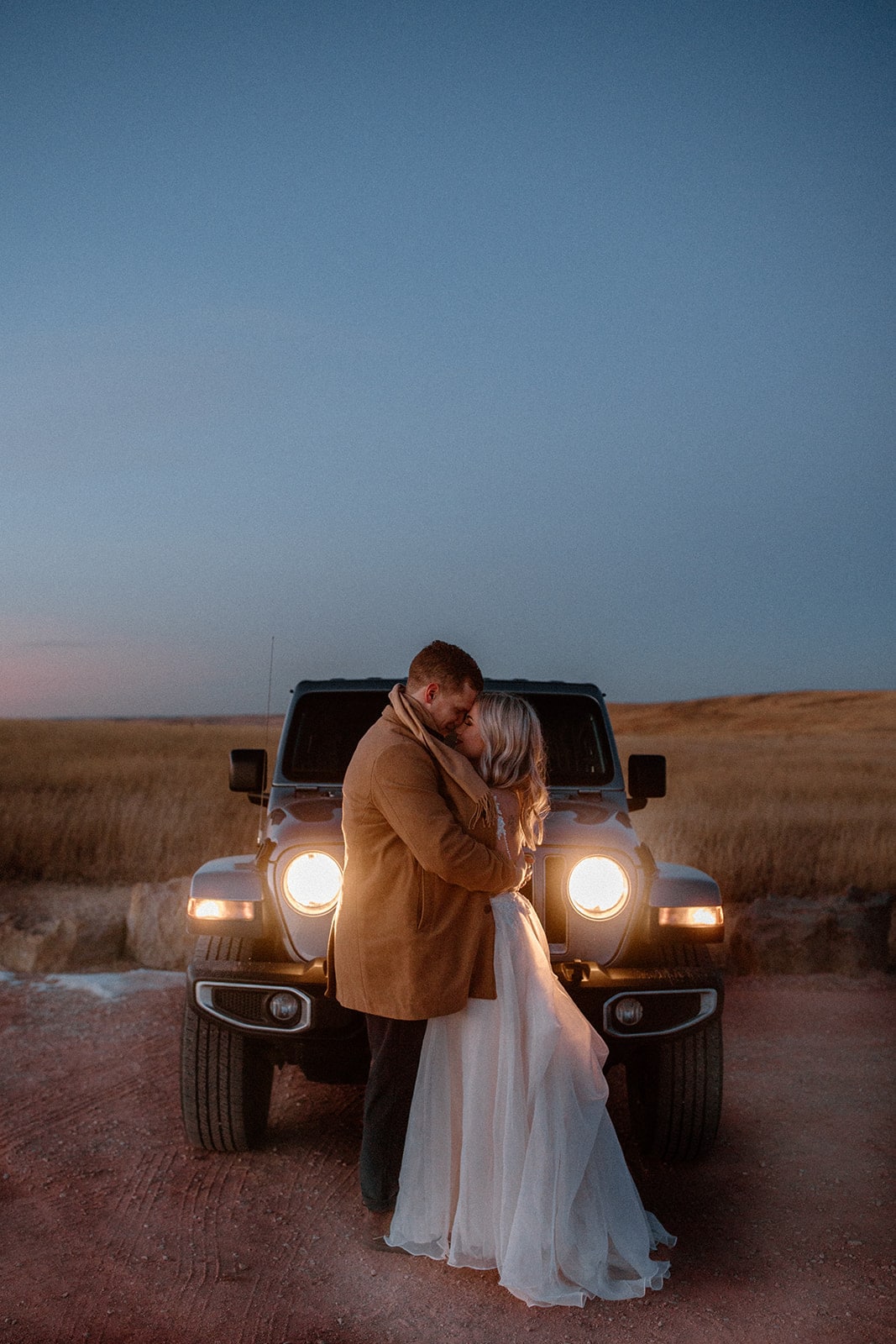 Sunset Elopement at Paint Mines - How to Elope at The Paint Mines