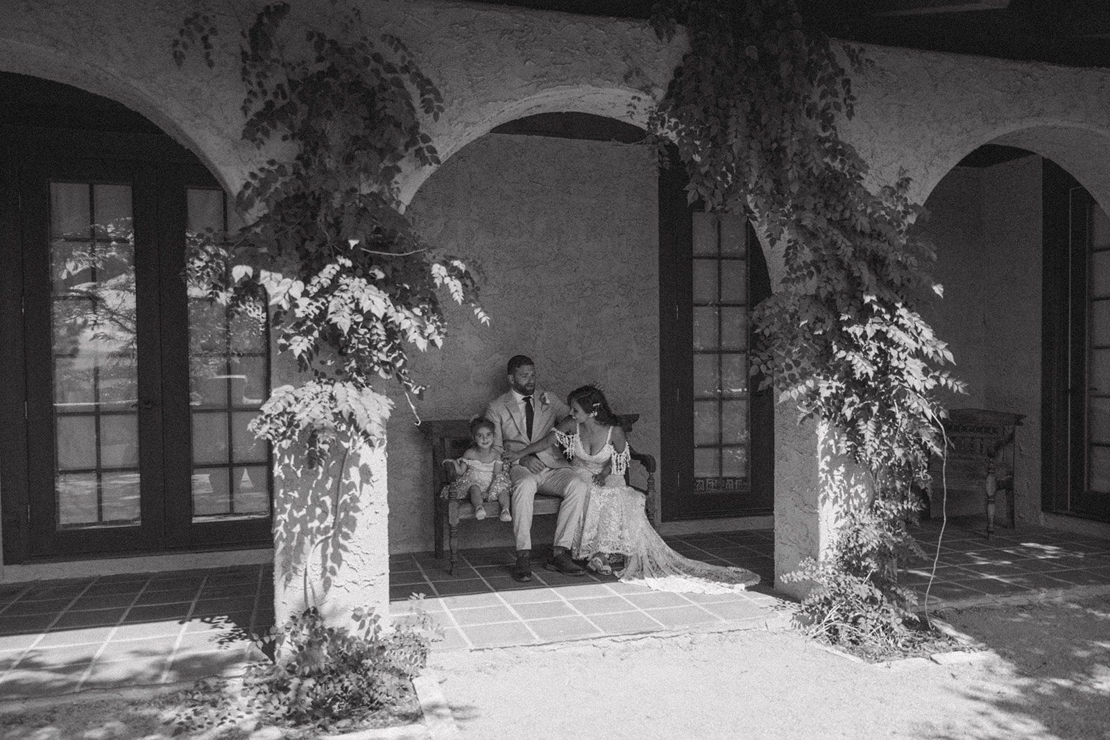 Romantic Villa Parker Wedding Photos