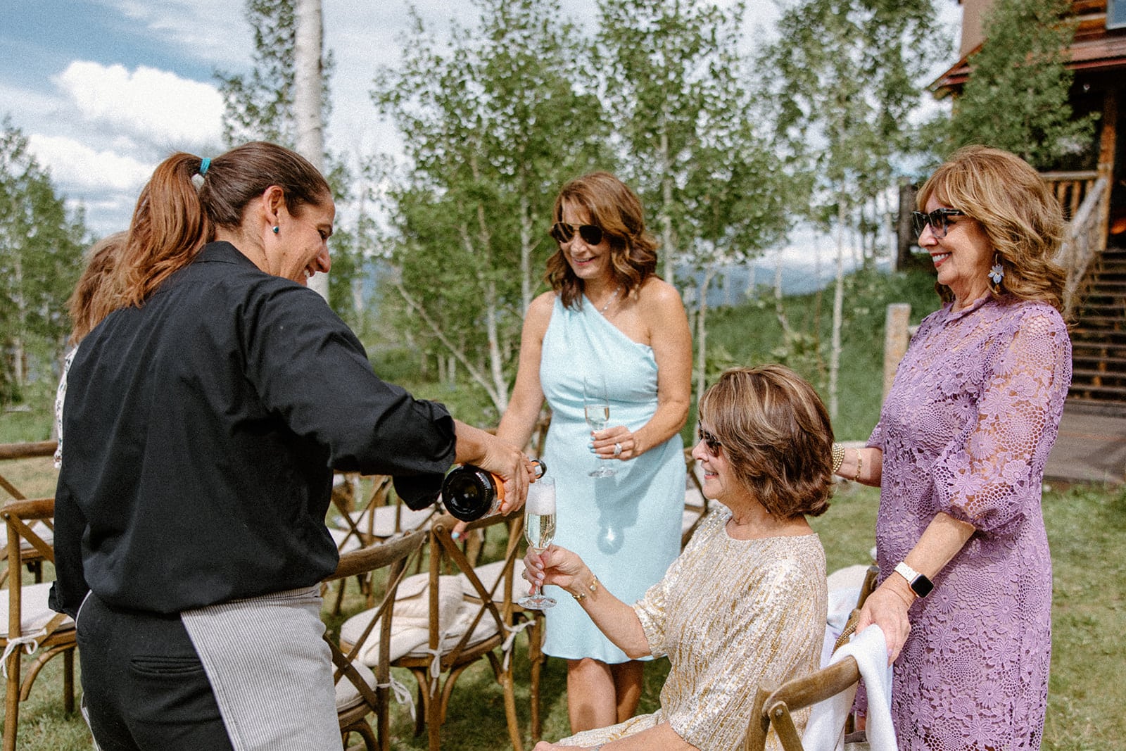 Romantic, Whimsical Summer Wedding in Aspen, Colorado