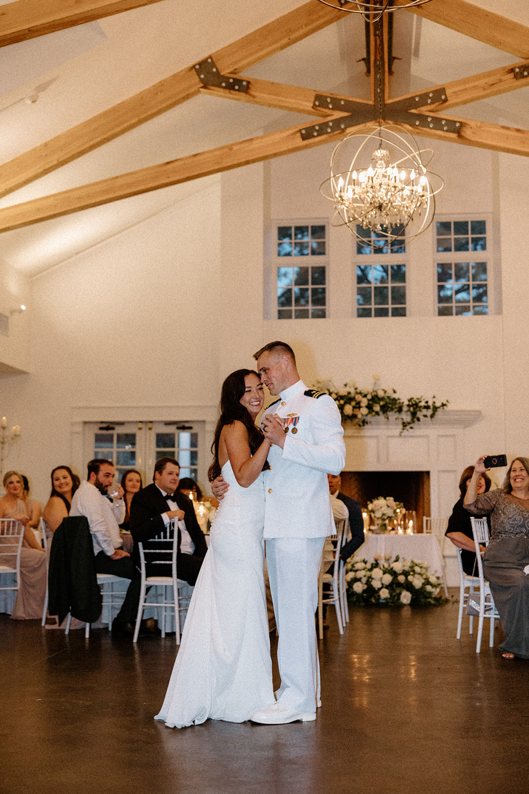 first dance at the manor house wedding